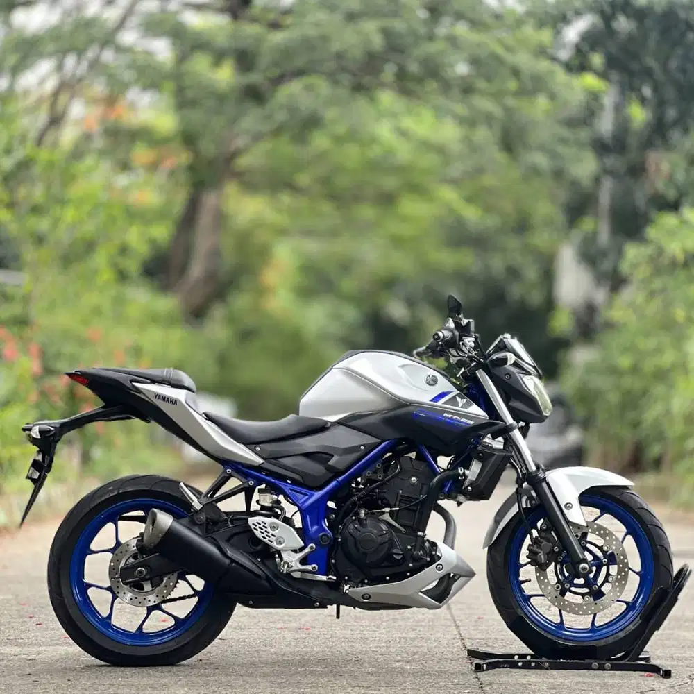 YAMAHA MT25 OLD 2016 SILVER KM LOW PAJAK PANJANG SIAP NGEBUT