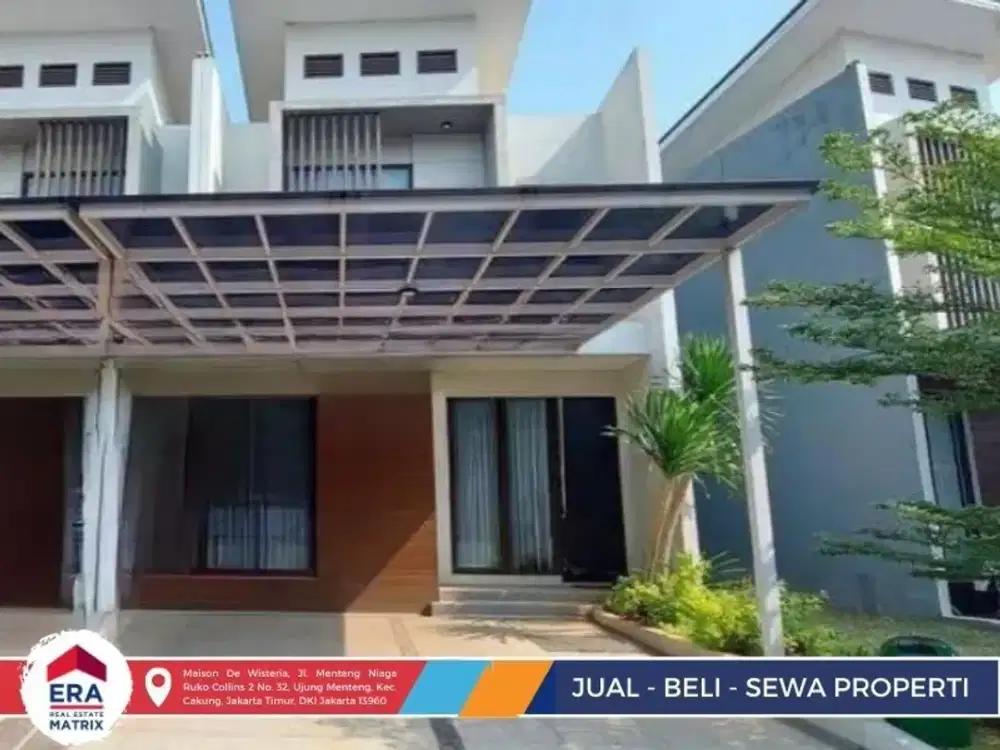Jual rumah semi furnish di daerah jgc,jakarta timur