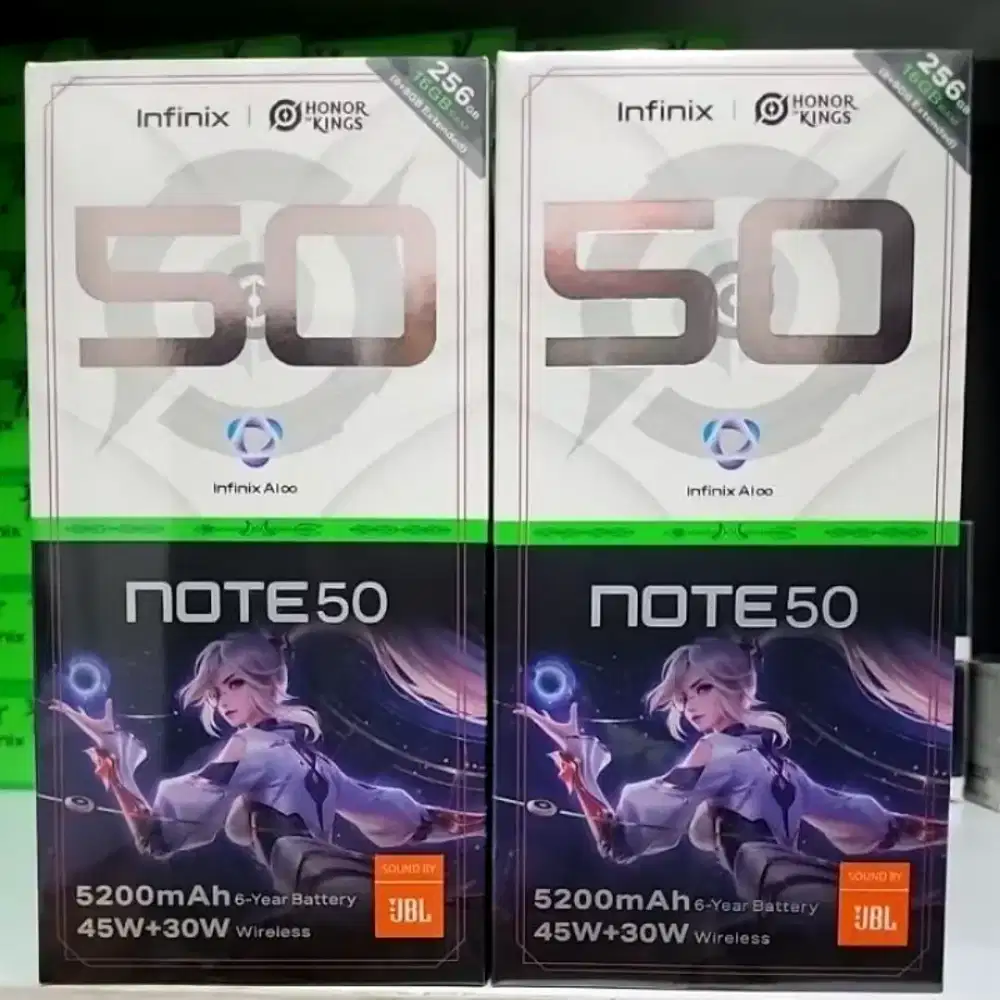 Handphone infinix note 50 ram 8+8/256