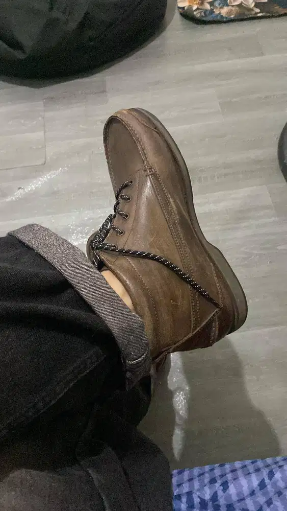 Sepatu Boots Pria Kulit Cokl