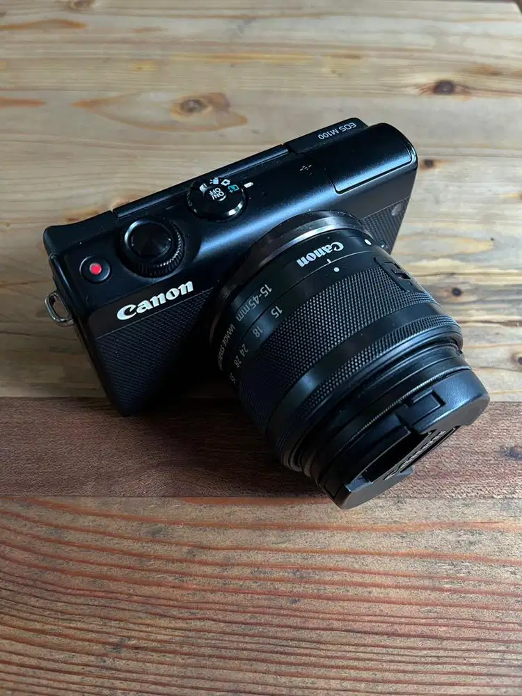 Canon Mirrorless EOS M100 Lens Kit 15-45mm