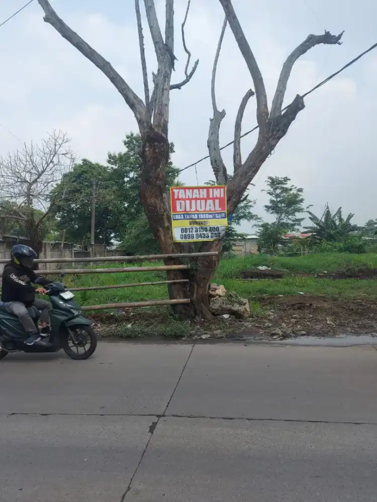 Dijual Tanah Strategis Jl. Raya Binong Karawaci Tangerang