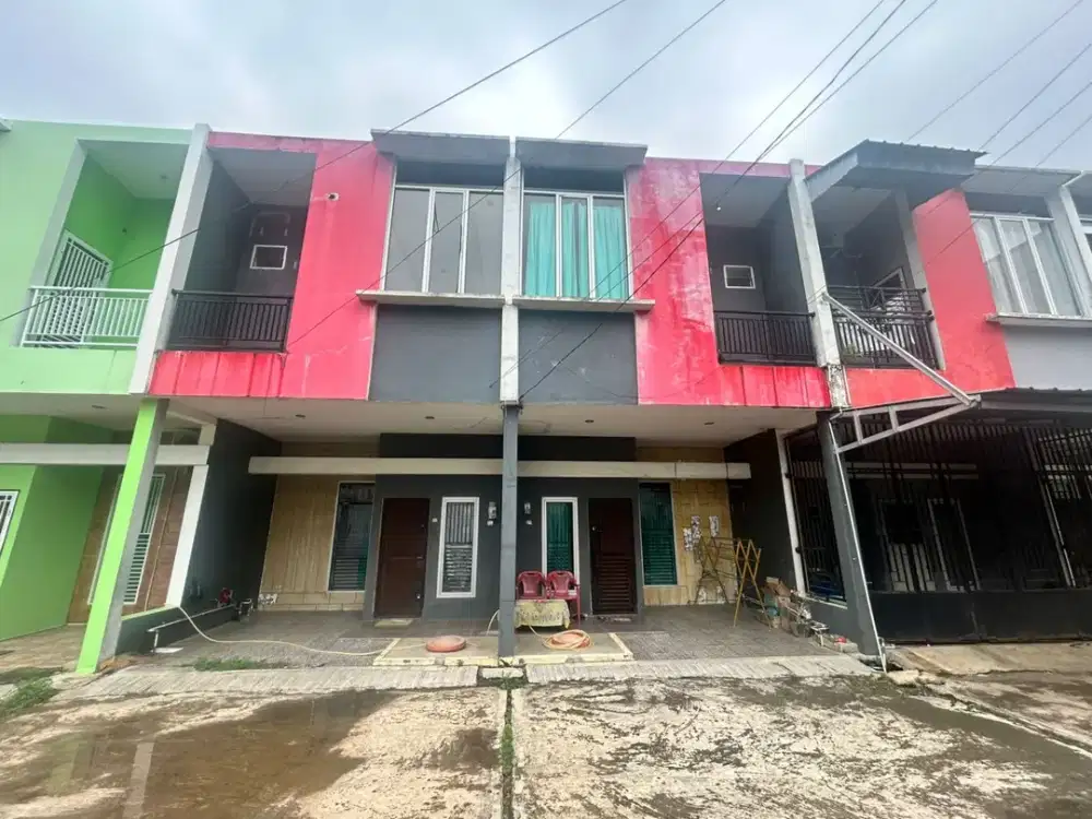 DIJUAL TOWNHOUSE GANDENG JALAN SAPTA MARGA PALEMBANG