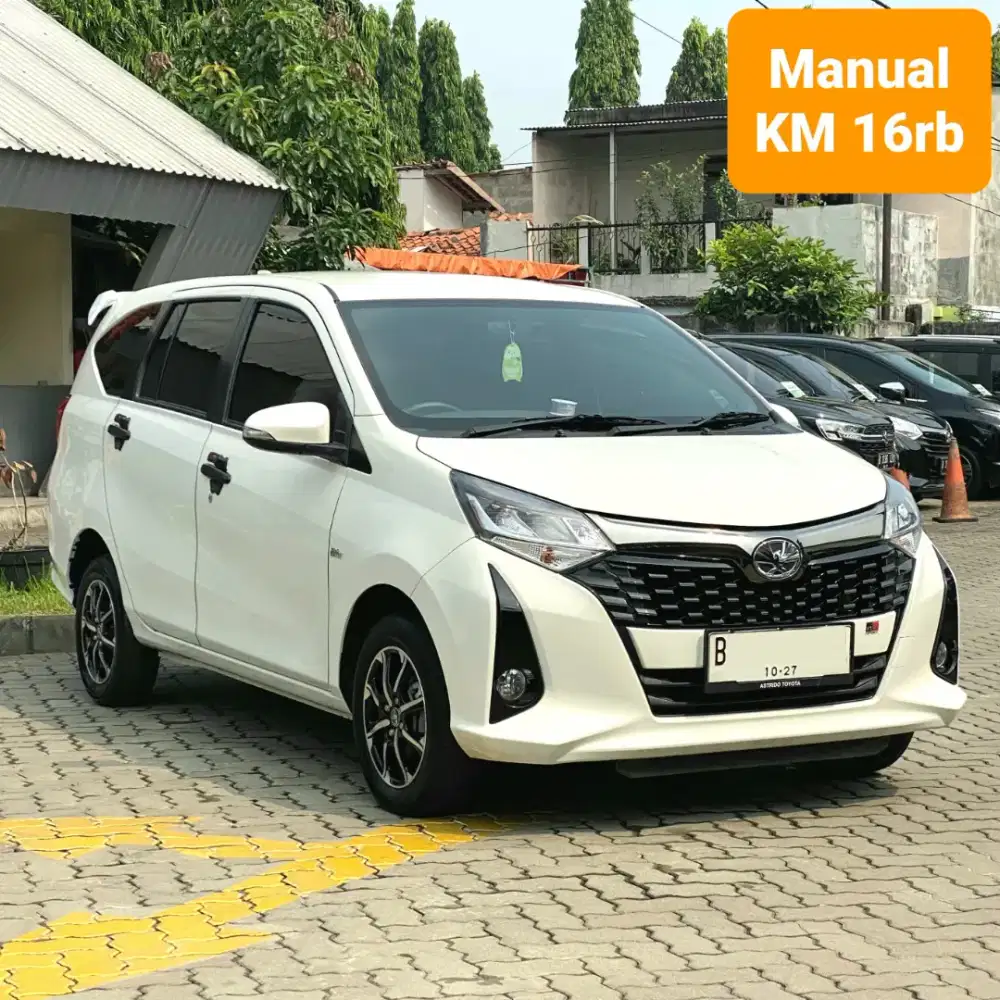 KM 16rb Toyota Calya G Manual 2022 Putih Pajak Panjang Free Garansi