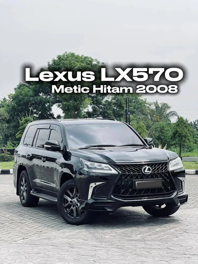 Toyota Lexus LX570 A/T Hitam 2008    c200 2022 alphard nx 200