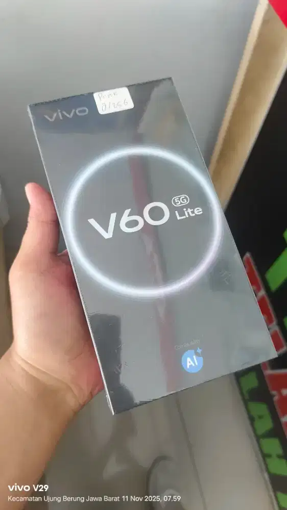 VIVO V60 lite 5G 8+8/256 AMOLED baru PROMO PERSIB