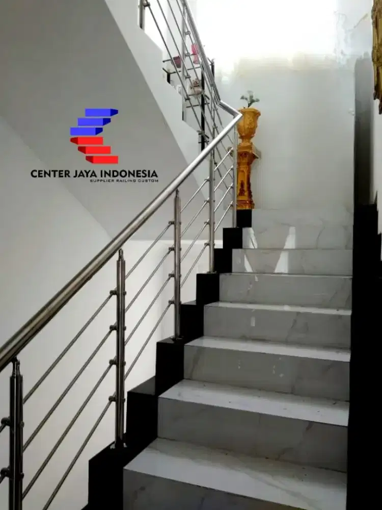 Railing Tangga Stainless Indoor