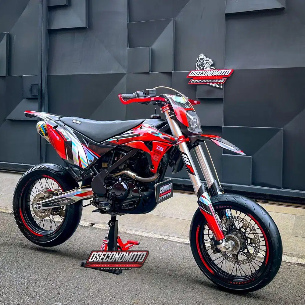 DTRACKER 150‼️FULL UPGRADE SUPERMOTO TRAIL RALLY D TRACKER