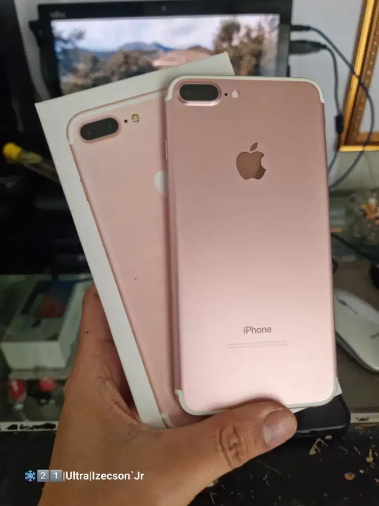 iPhone 7 Plus 256GB LL/A Fullset 
90% Mulus, No Minus, All Operator