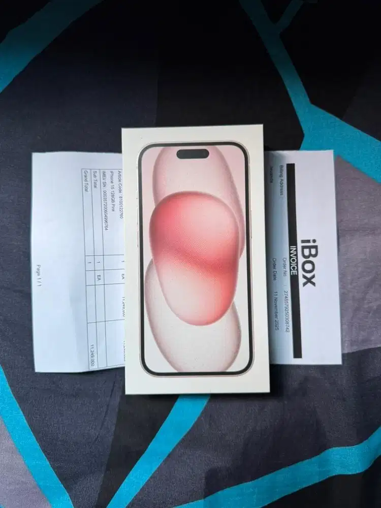 Iphone 15 128GB ibox baru segel