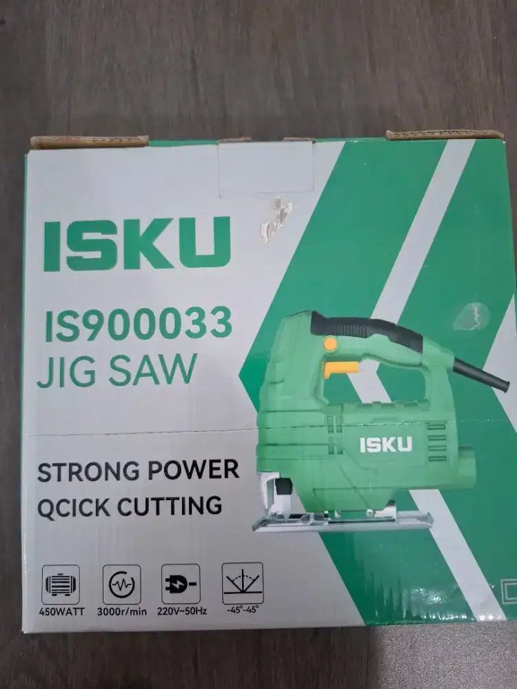 Mesin potong jigsaw kondisi seperti baru