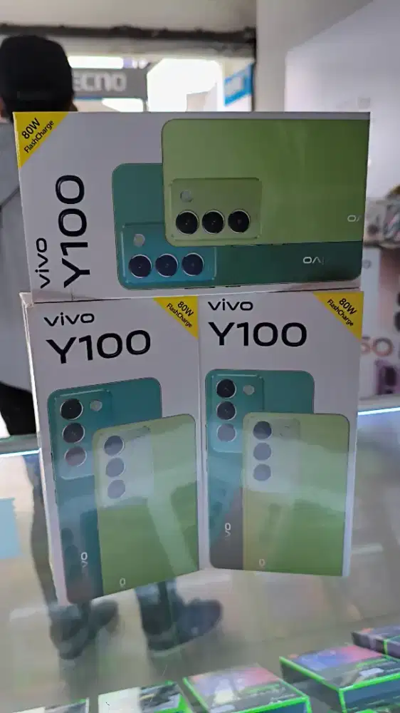 VIVO Y100 8+8/128gb AMOLED Baru spesial promo persib