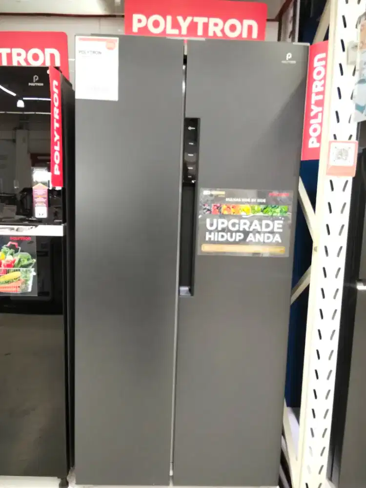 Kulkas Polytron Fridge Sbs  Prs 460n 476l