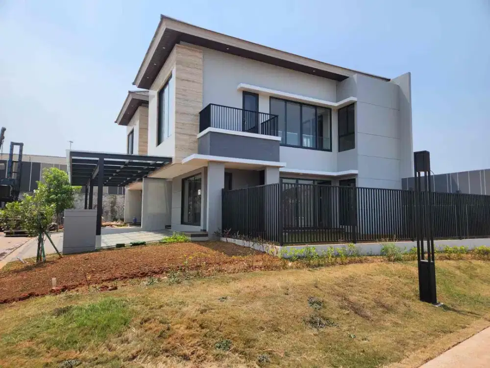 Bintaro Discovery Alton rumah sudut jual cepat jarang ada harga nego lokasi strategis legalitas aman one gate sistem