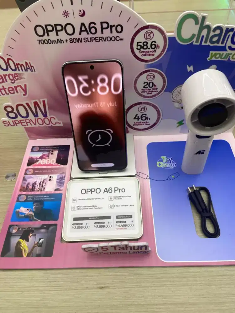 PROMO CICILAN BUNGA 0 % OPPO A6 PRO