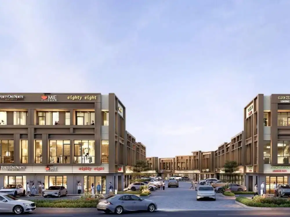 Dijual Ruko 2 Lantai Tipe Standar di Alunara BSD Society Hub