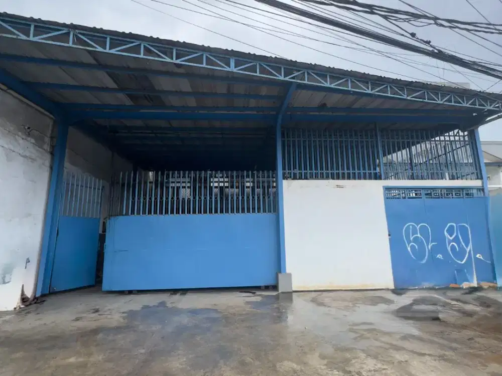 DISEWAKAN  GUDANG SIAP PAKAI DI KAWASAN PREMIUM BENDA TANGERANG LOKASI STRATEGIS AKSES BANDARA DAN CONTAINER