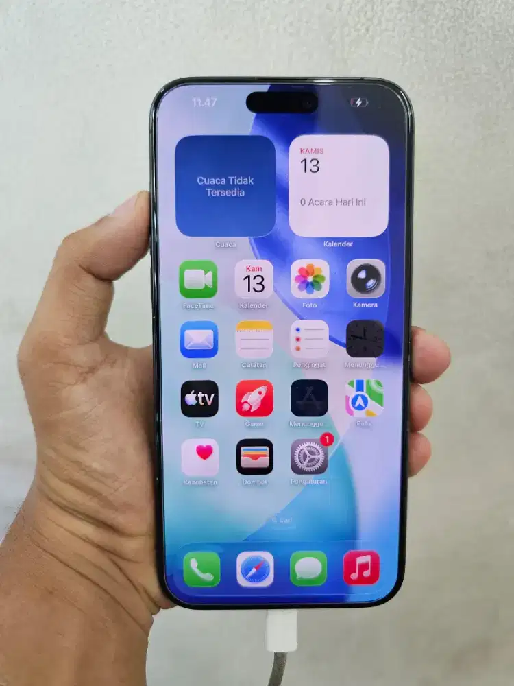 IPHONE 15 PROMAX 256 GB BLACK INTER BH 90