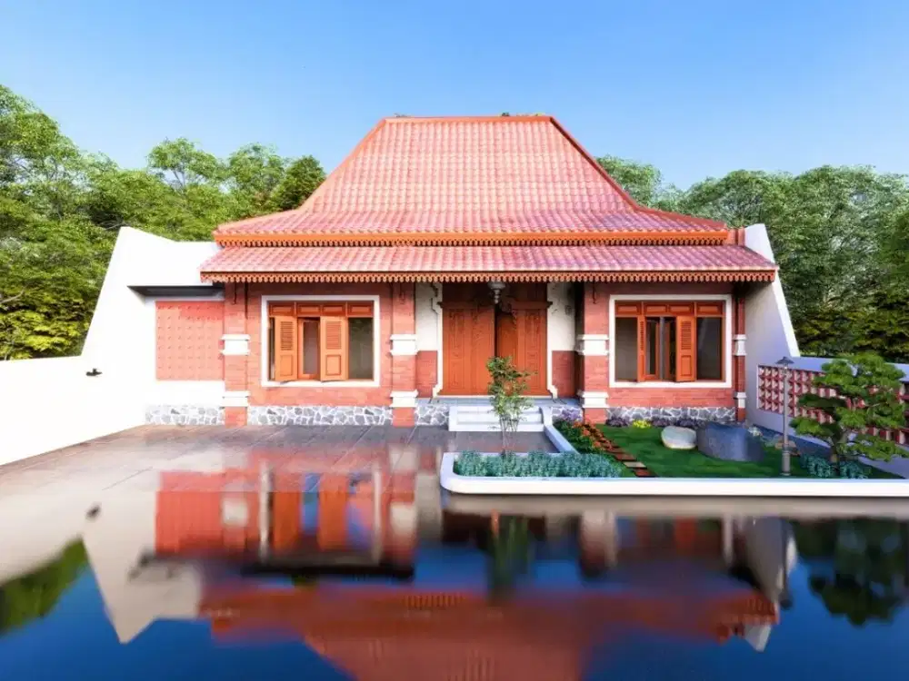 Bisa Untuk Guest House! Rumah Klasik Jawa Joglo di Prambanan