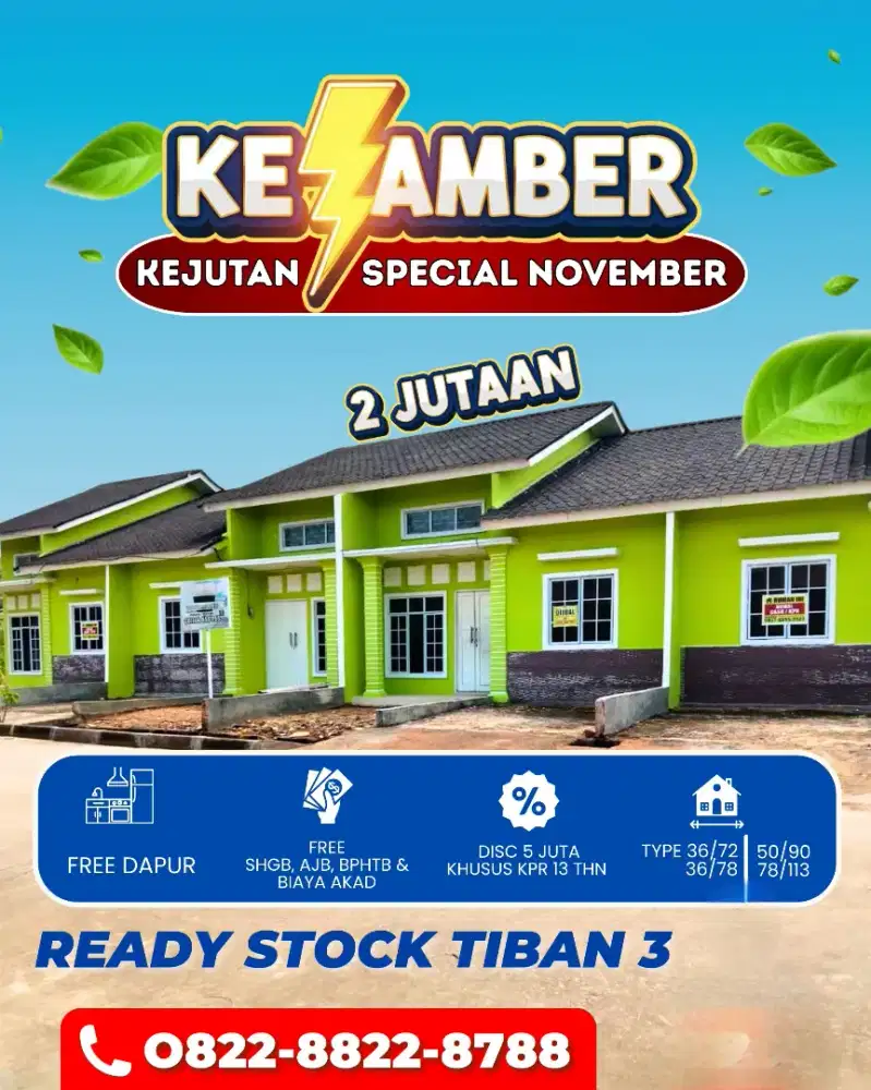 Rumah Mewah Murah TIBAN (TRB2)