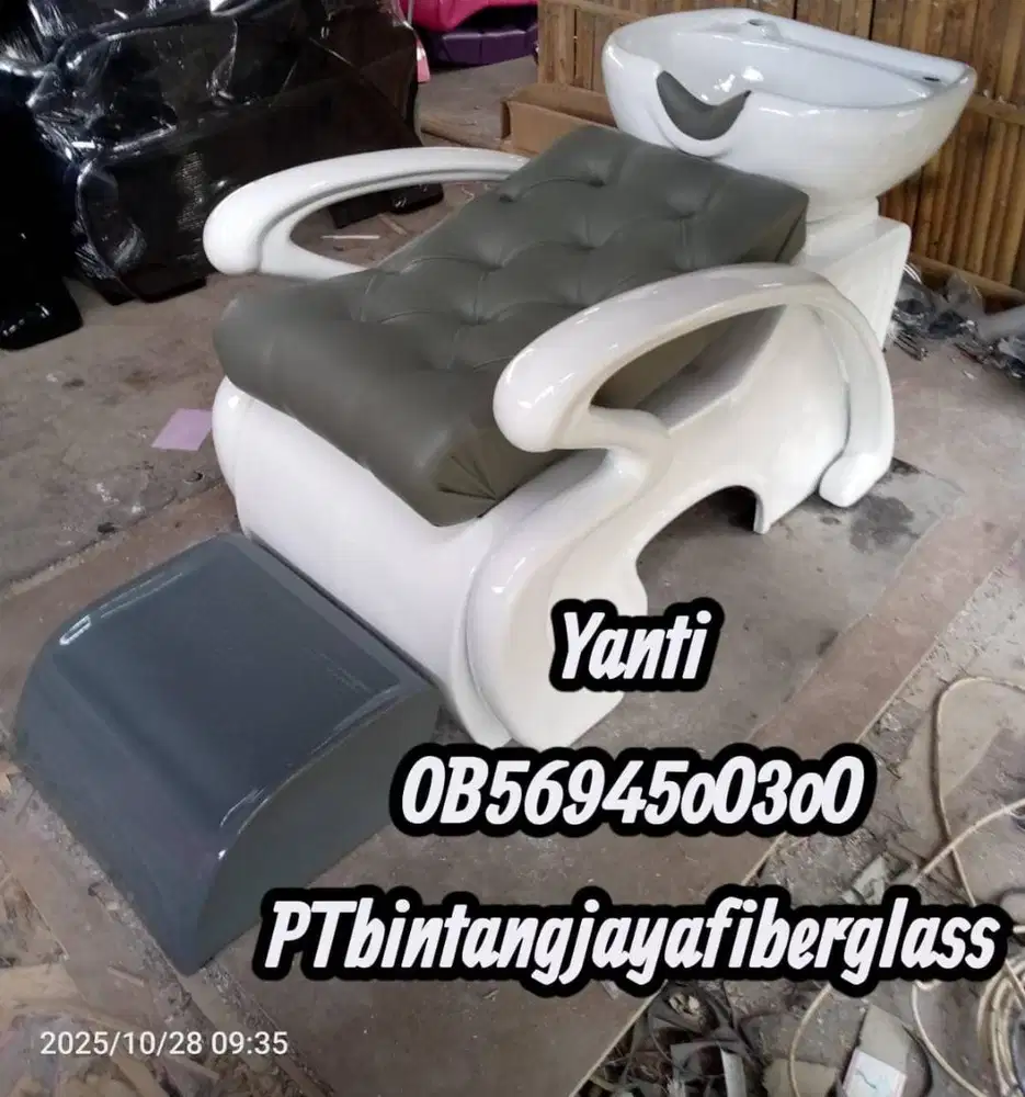 kursi keramas isabel,wasbak cuci rambut,bangku keramas