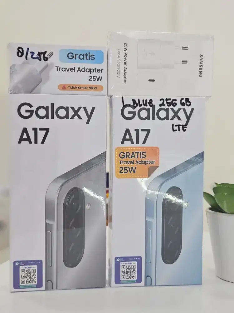 SAMSUNG GALAXY A17 128GB/256GB - GARANSI RESMI 1 TAHUN