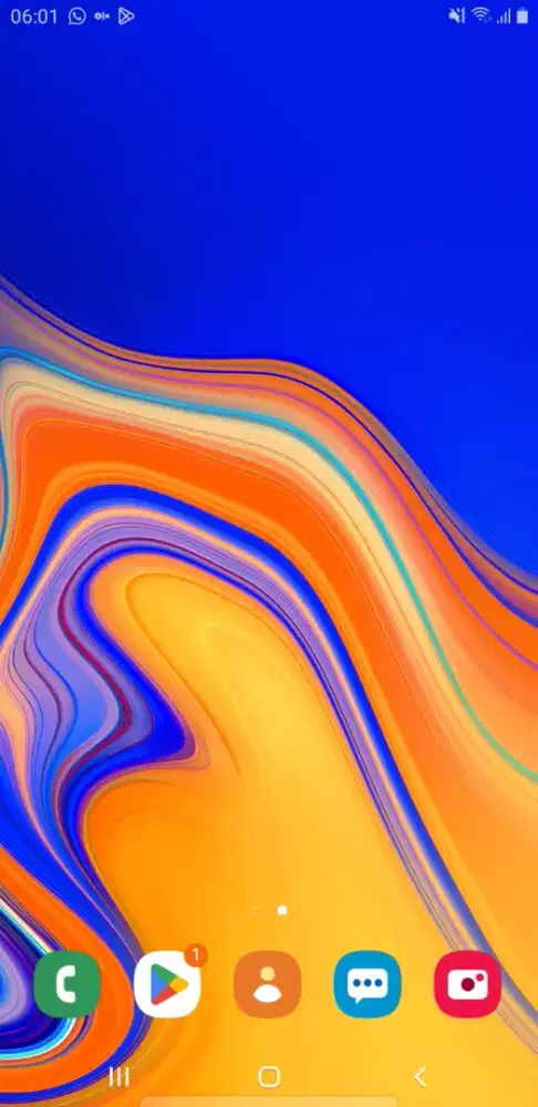 Samsung j4+ ram 2/32 retak