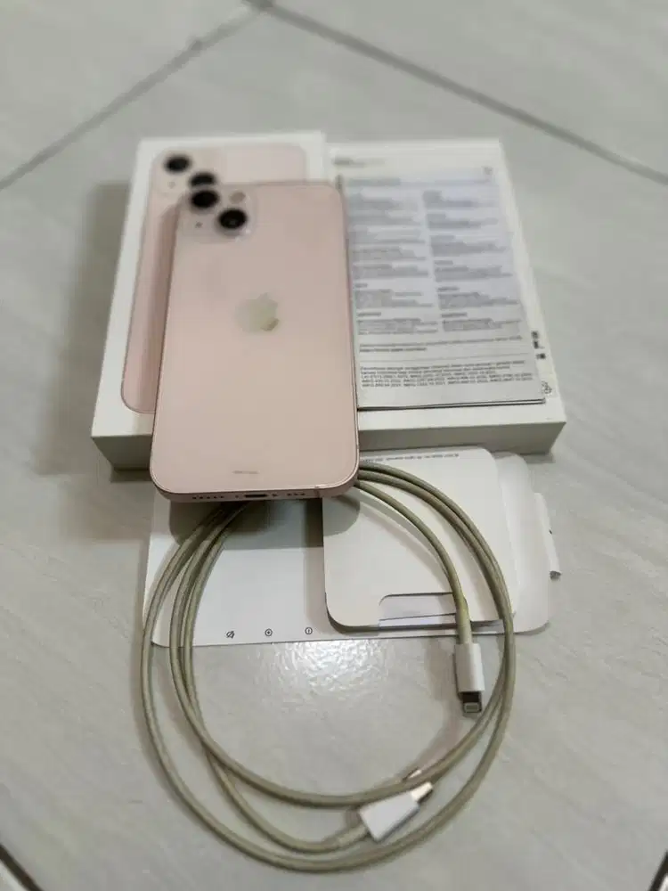 Iphone 13 128 ex ibox warna pink