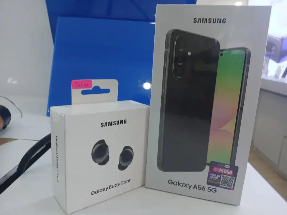 Samsung a56 8/256 bonus buds core