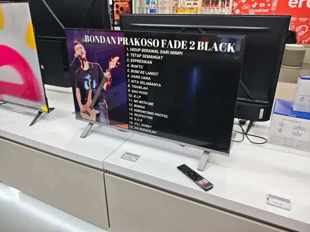 Ready tv 32/43/55/65 Android/google TV cicilan syarat cukup KTP