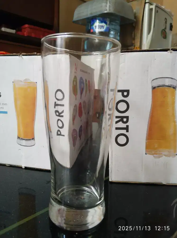 Gelas jus 1Lusin merk PORTO