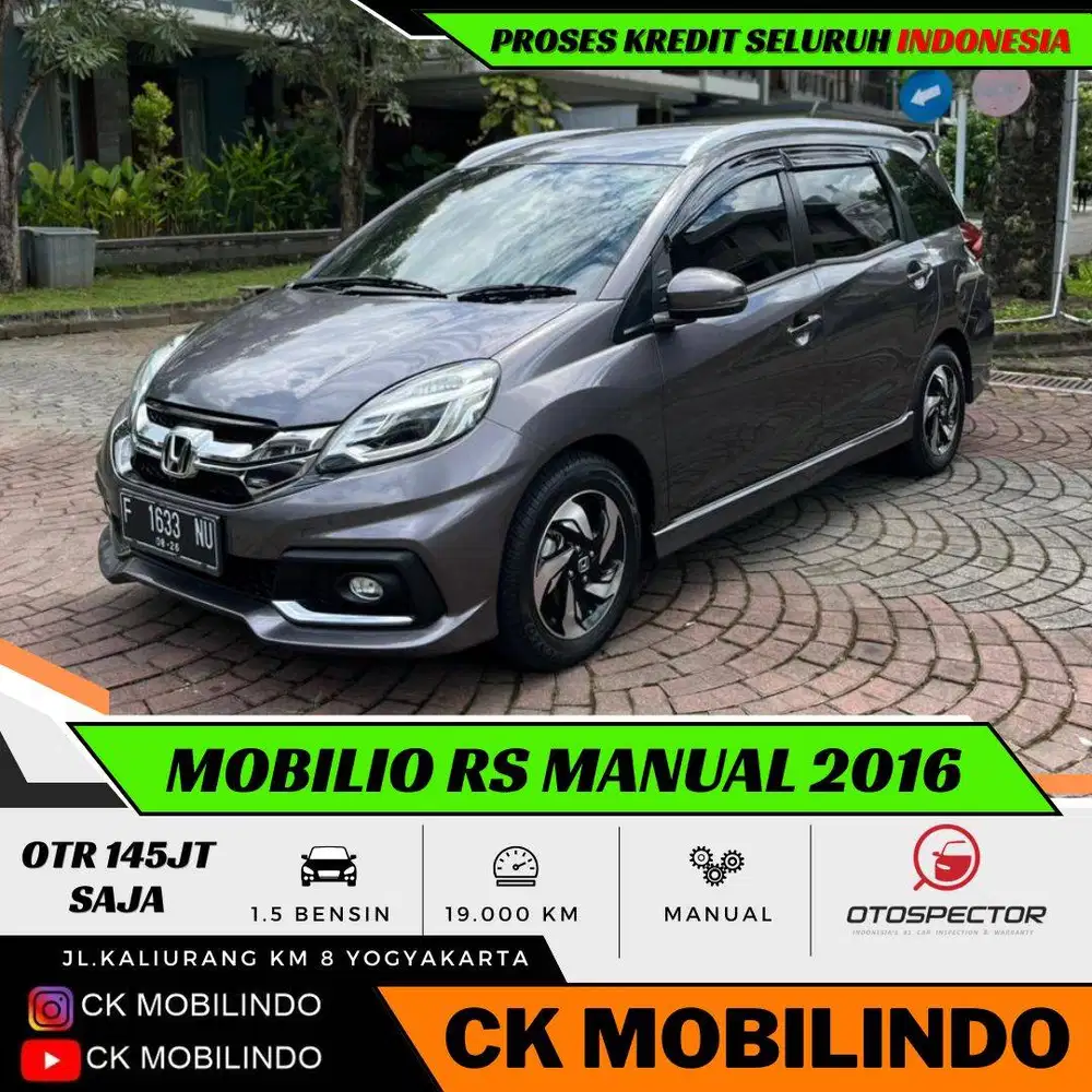 (Km19rb) Mobilio RS Manual 2016 ANTIK ISTIMEWA Kredit Murah