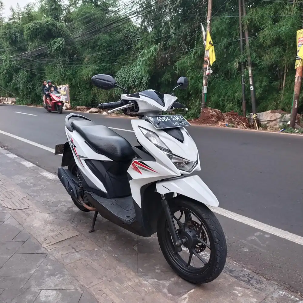 Honda Beat New 110 2021 Putih Mesin Cakep Gress Bagus