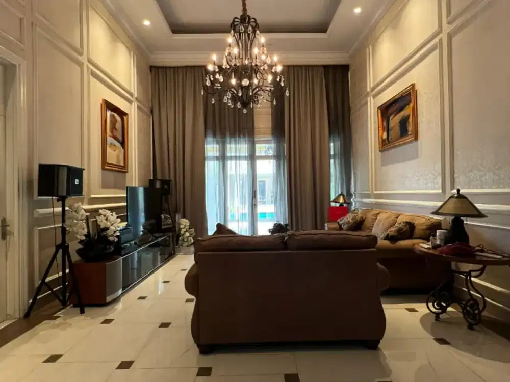 Dijual Rumah & Paviliun Siap Huni Fully Furnished – Jagakarsa, Jakarta Selatan | Ada Kolam Renang & Taman Luas