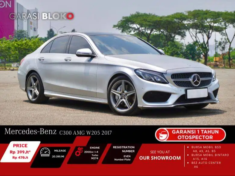 Mercedes Benz C300 W205 AMG 2017