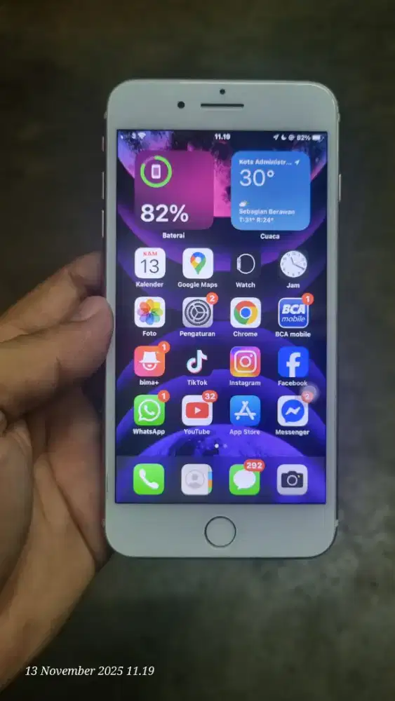 iPhone 7 plus 128 GB inter tri only