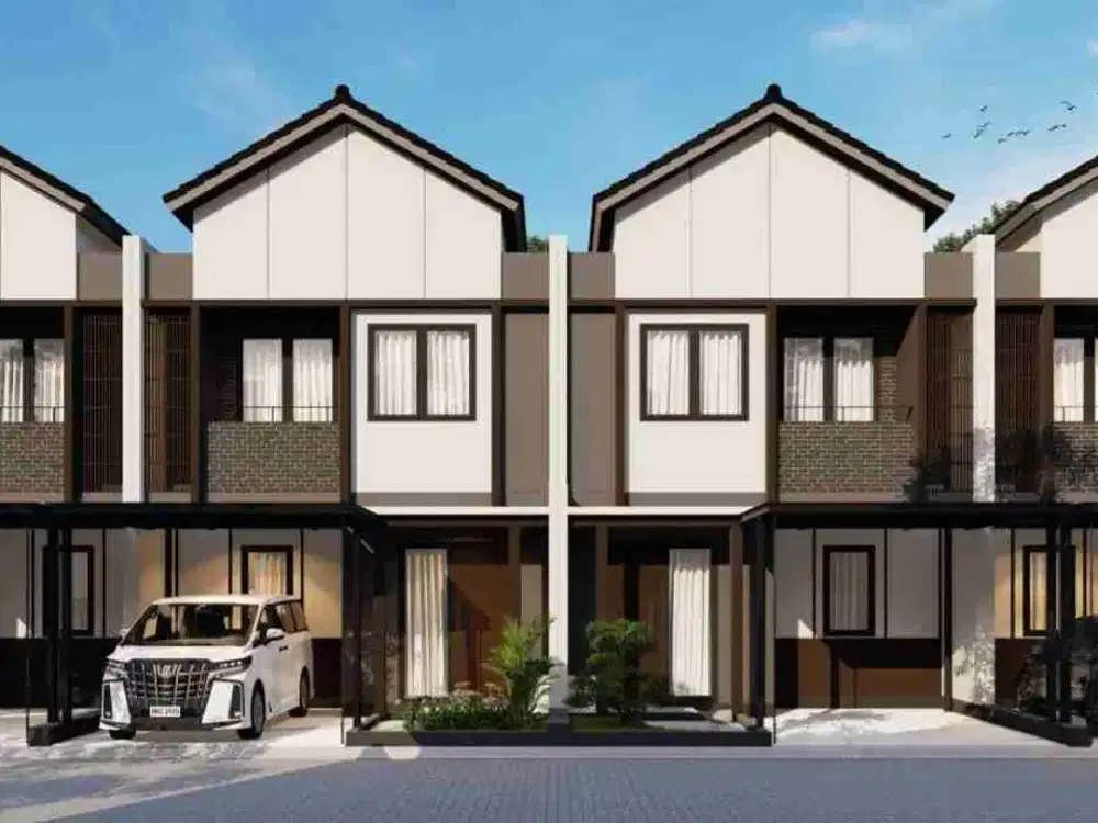 HUNIAN MODERN DAN CLASIK. MUDAH KEMANA2, DEKAT TRASFOTASI UMUM. DP 0%. FREE BIAYA2. BONUS SUKA2