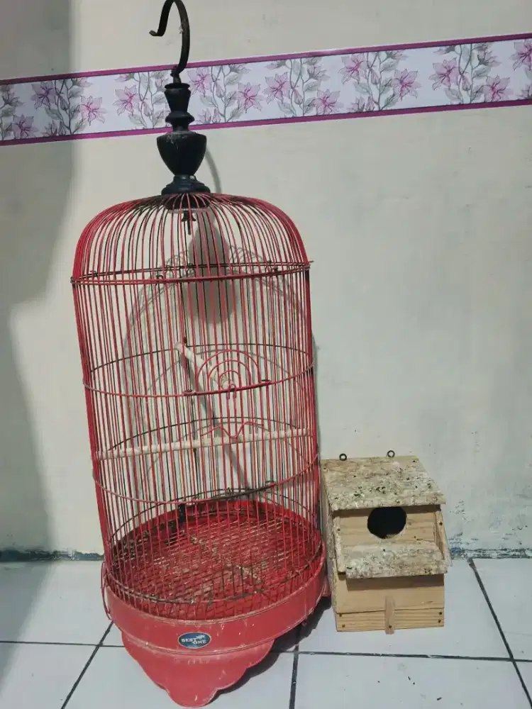 Kandang besi siap pakai