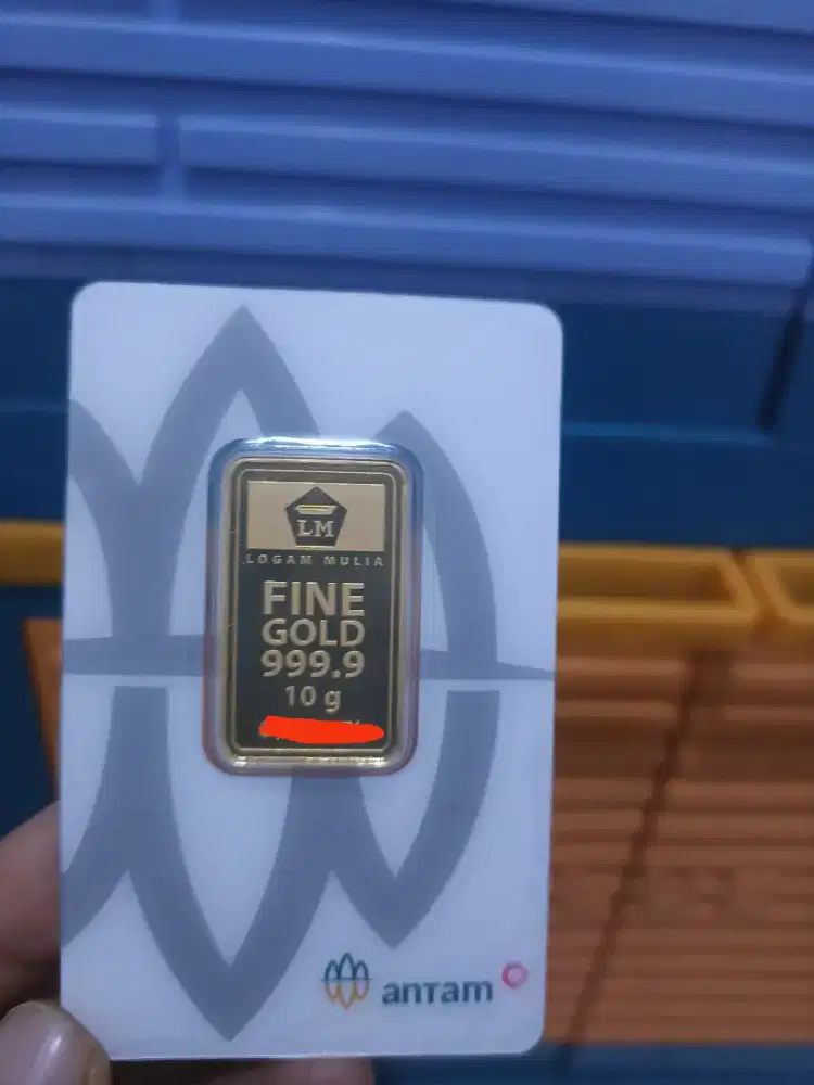 Logam mulia Antam 10gram