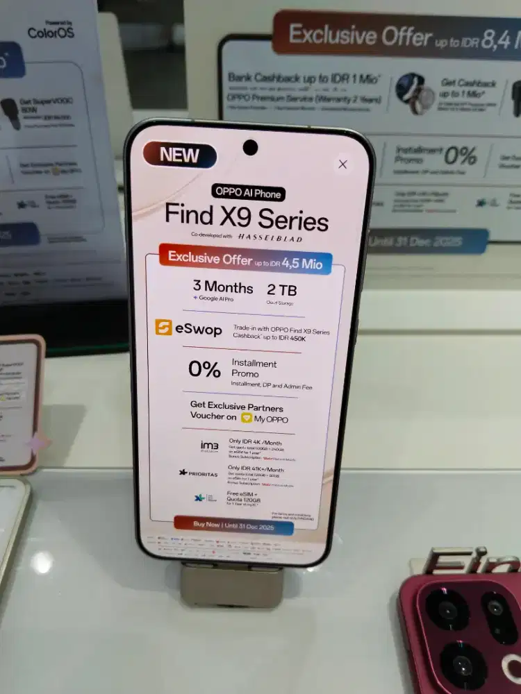 Promo HP oppo X9 cicilan hanya pakai ktp dan HP android