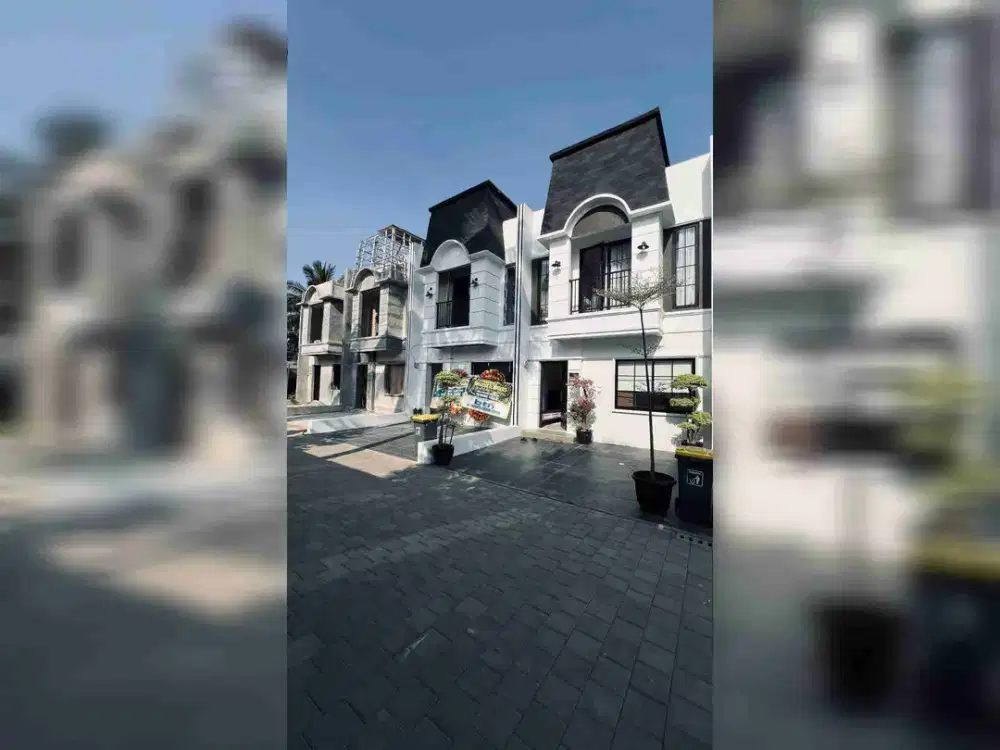 Cluster Mewah 2 KM Exit Tol Cimanggis! Nempel Jalan Raya. DP 0% Sudah Dapat Rumah Model Clasik Eropa. Free Biaya2