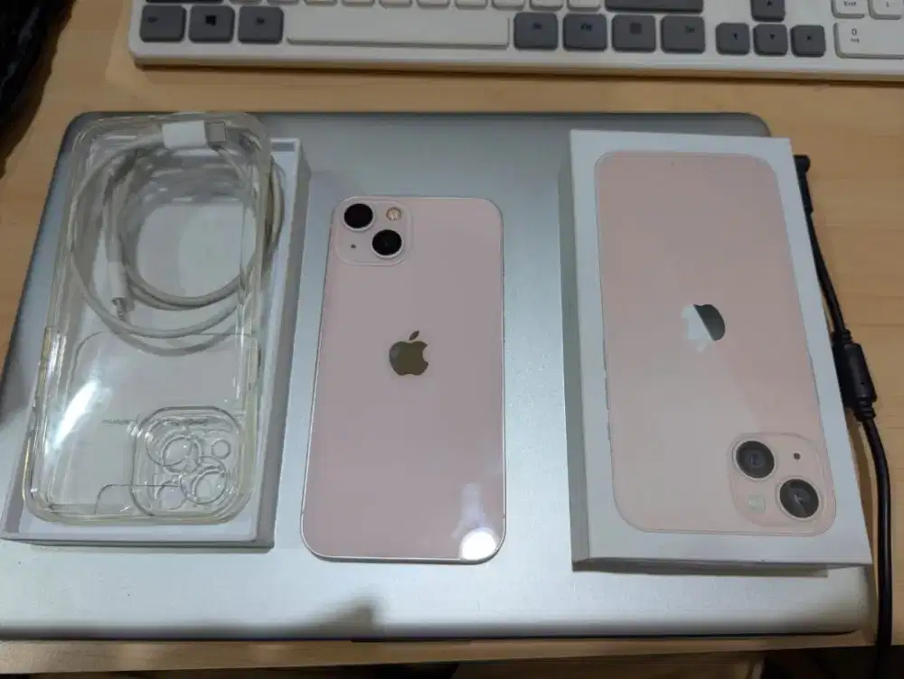 Jual iphone 13 256 fulset No mnus