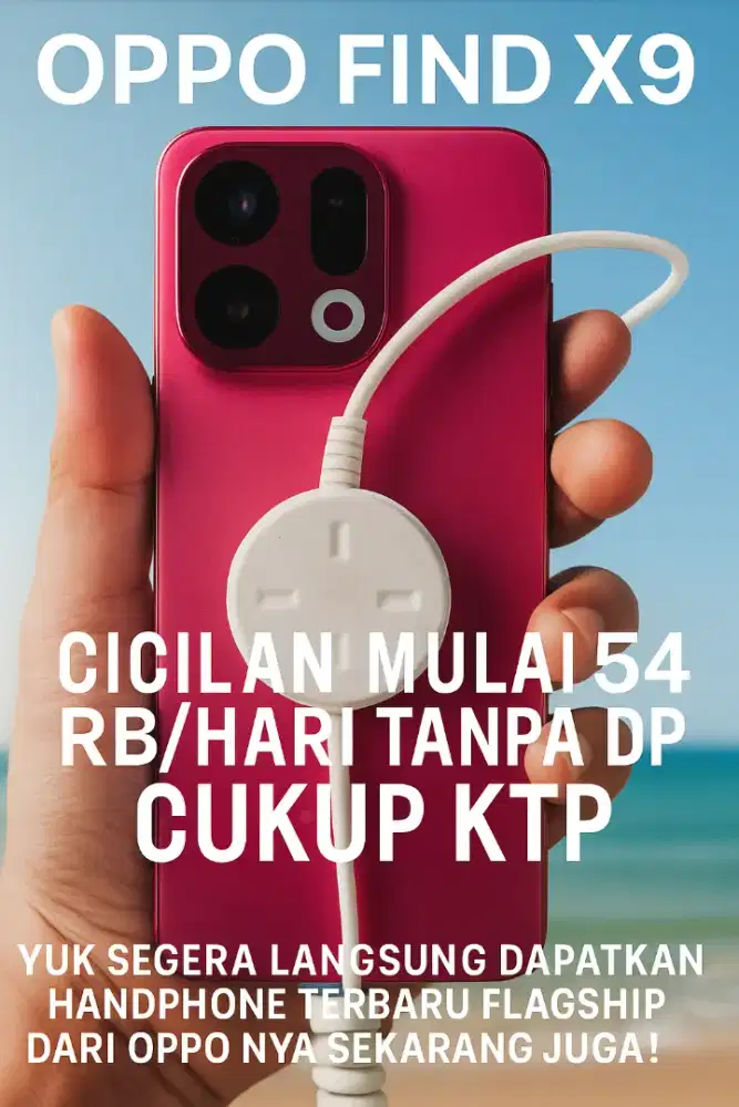 Oppo find X9 cicilan murah tanpa dp