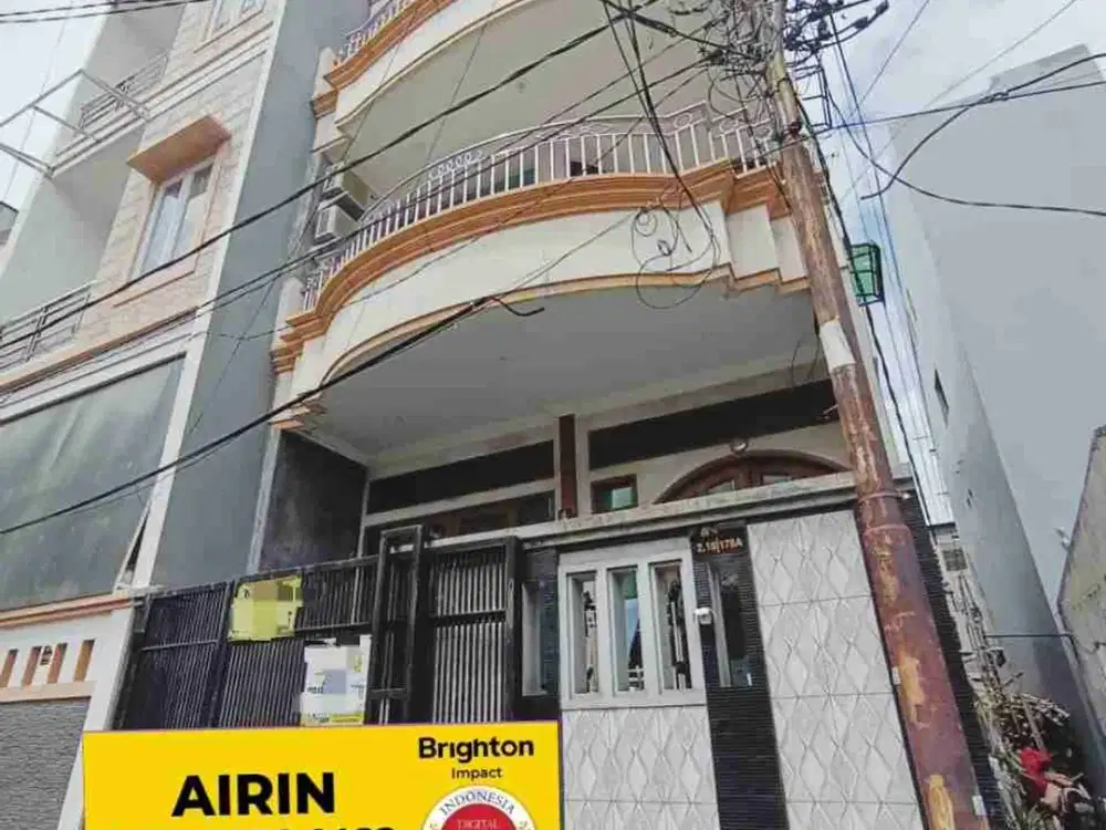 DIJUAL RUMAH 3 LANTAI DI PADEMANGAN TIMUR.