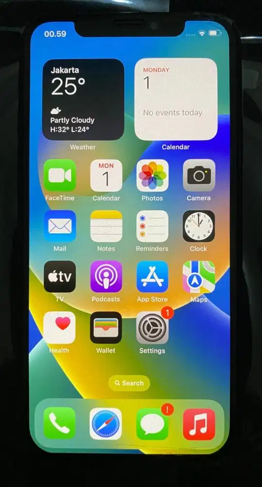 IPHONE X 64GB GREY BEA CUKAI TERDAFTAR