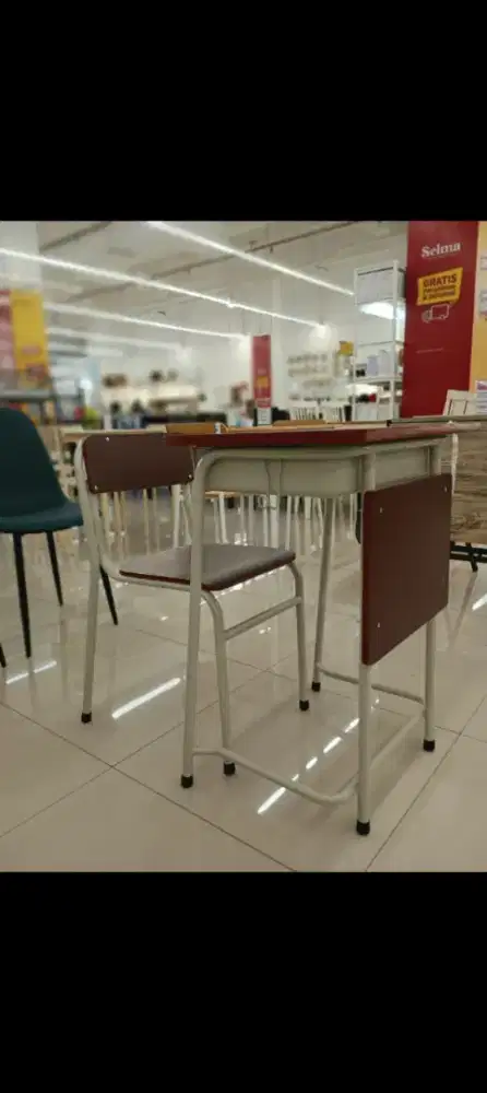 Bangku sekolah set / meja belajar set