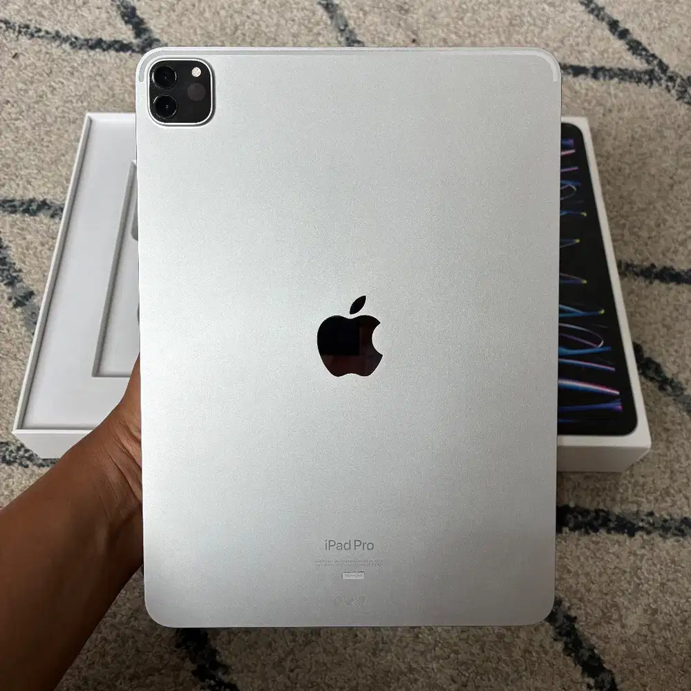 ex ibox iPad Pro M2 gen 4 silver 128gb wifi