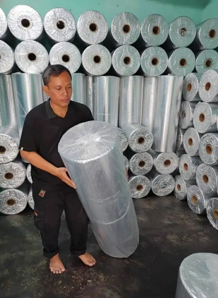 Insulasi Atap Bubble Foil – Redam Panas & Suara, Rumah Jadi Sejuk