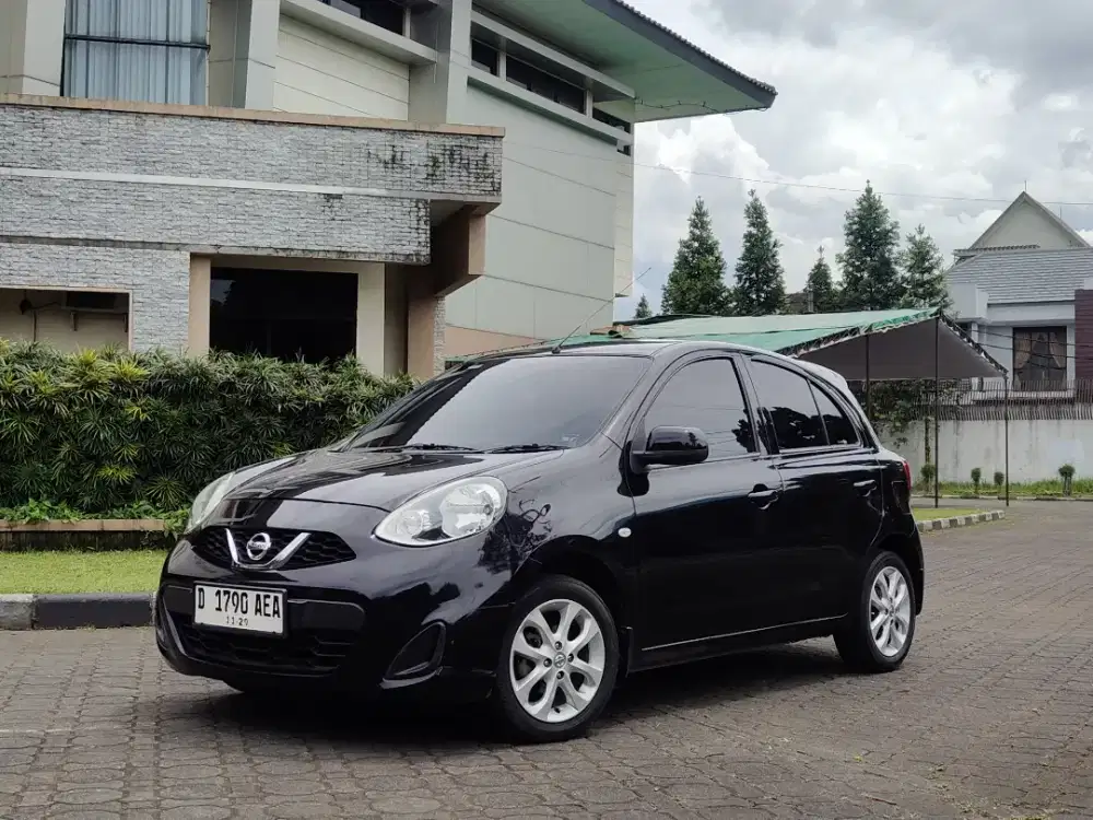 Nissan March 1.2L 2015 Matic Hitam Original Irit Banget