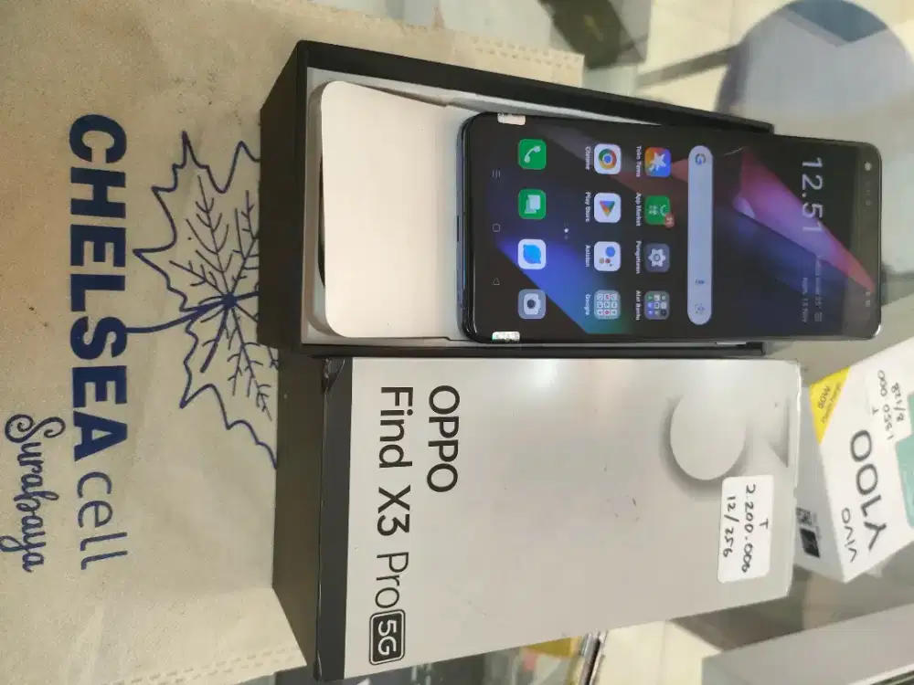 Murah hp Oppo Find X3 pro 5G 12/256 LKP, BS TT